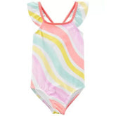 Trajebaño Ninas Multirayas 1pc 4t